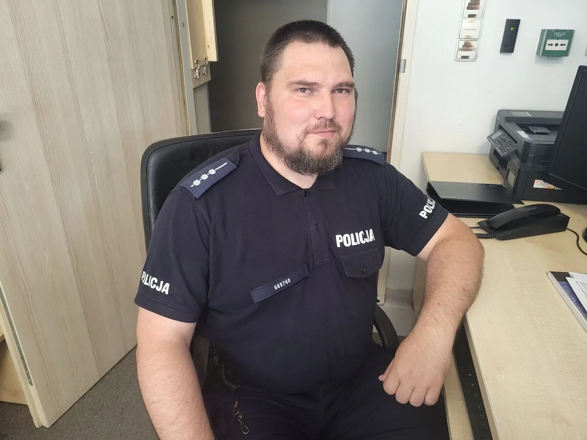 Policjant po służbie zatrzymał złodzieja na parkingu