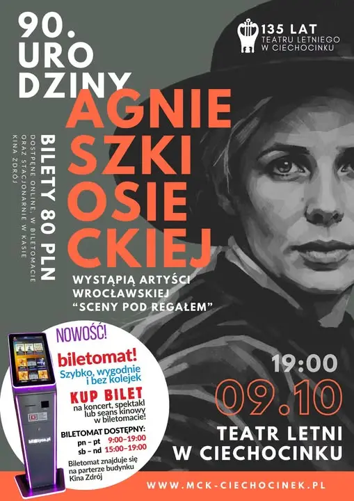 Koncert z okazji 90. urodzin Agnieszki Osieckiej