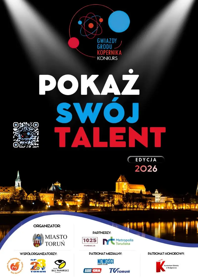 Konkurs dla uczniów "Gwiazdy Grodu Kopernika"