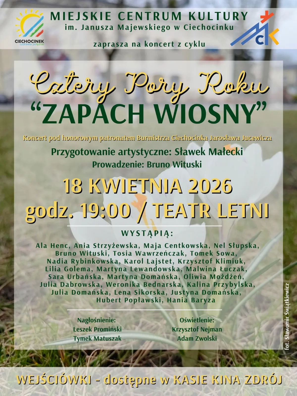 Wiosenny Koncert "Zapach Wiosny" w Ciechocinku