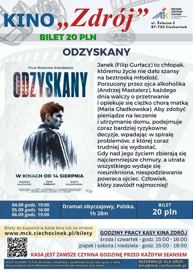 Film "Odzyskany" – opowieść o nadziei i wybaczeniu