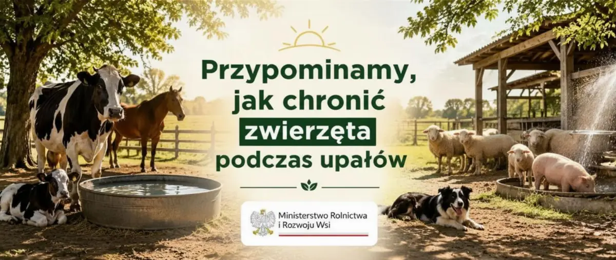 Zasady ochrony zwierząt podczas upałów