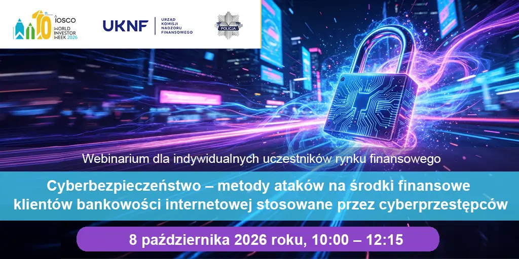 Webinarium o cyberbezpieczeństwie w bankowości internetowej