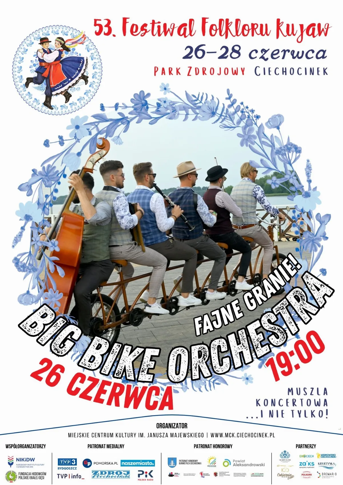 Big Bike Orchestra zagra na festiwalu w Ciechocinku