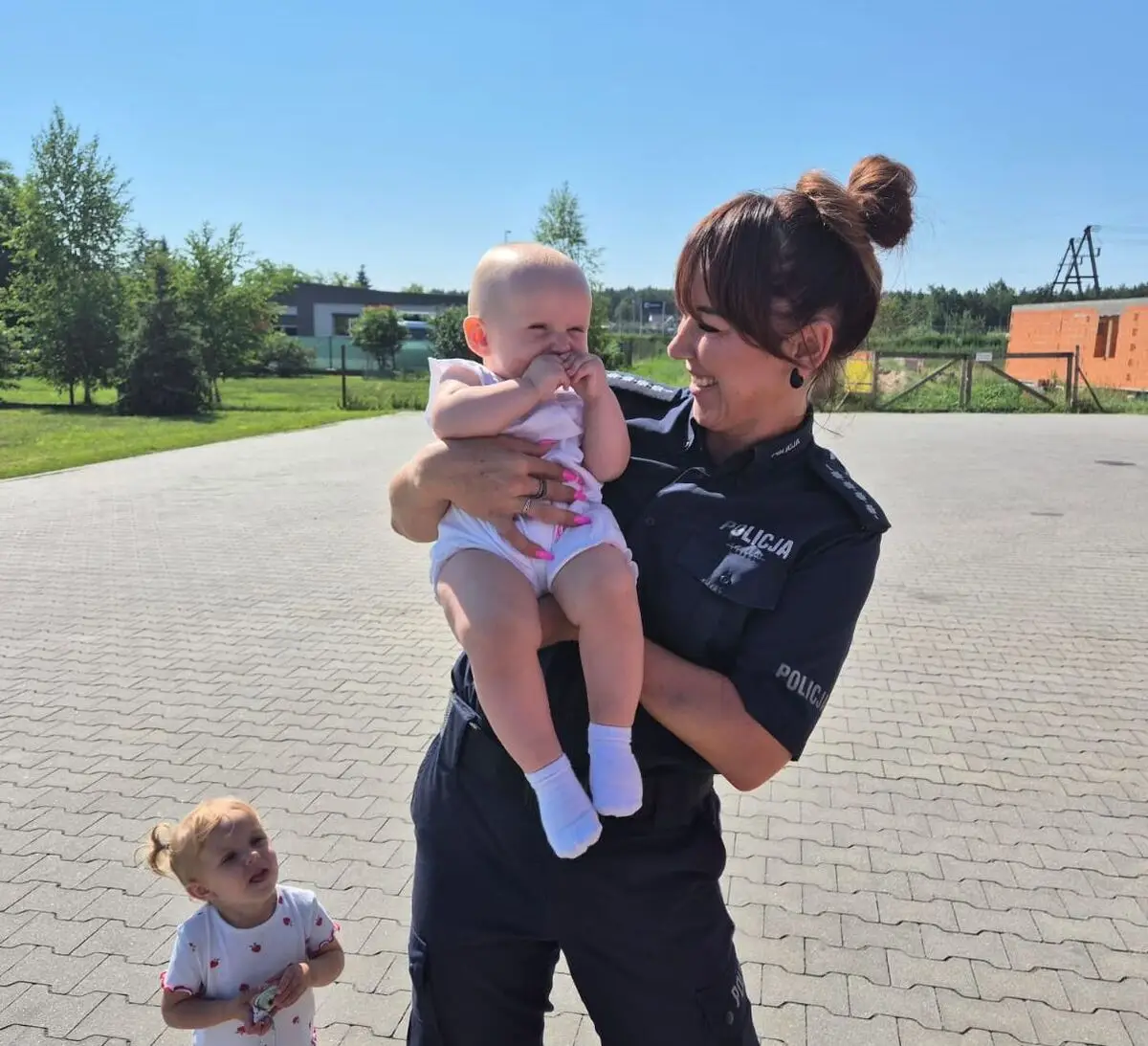 Wizyta policjantów w żłobku w Odolionie