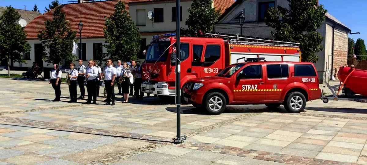 OSP Nieszawa z nowym sprzętem i większym bezpieczeństwem