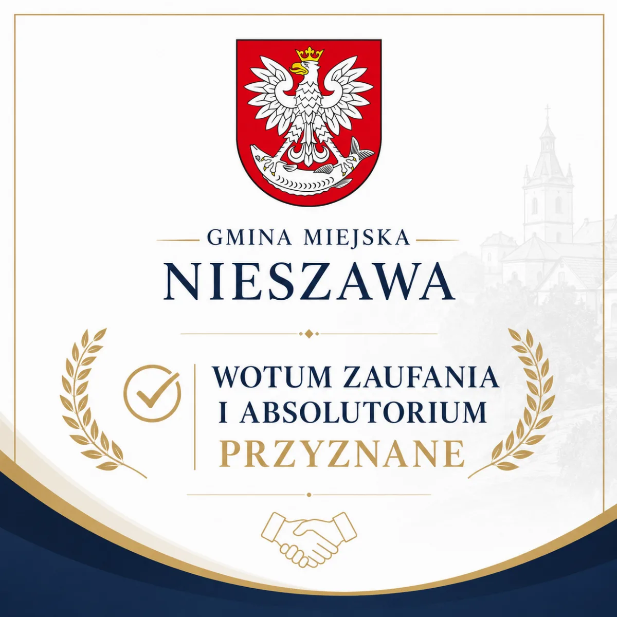 XXXIII Sesja Rady Miejskiej w Nieszawie