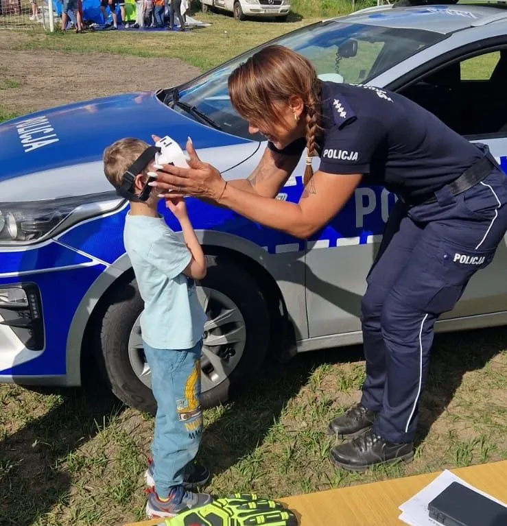 Policjanci uczestniczyli w festynach z okazji Dnia Dziecka