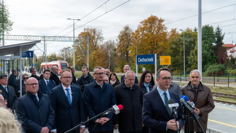 Dworzec kolejowy w Ciechocinku zmodernizowany