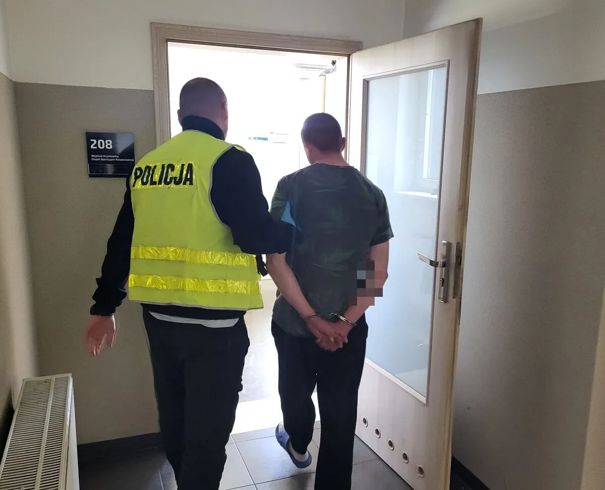 35-latek zatrzymany z narkotykami przez policję