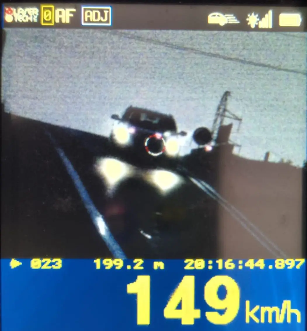 Kierowca ukarany za przekroczenie prędkości o 99 km/h