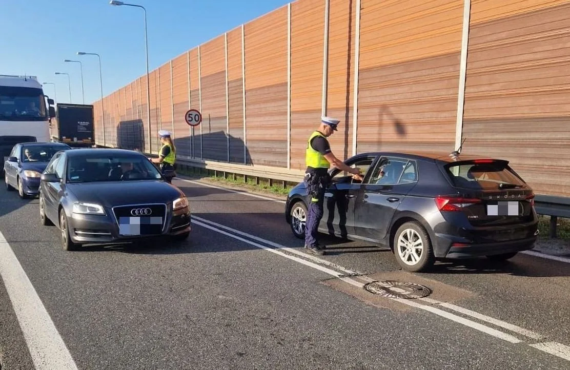 Akcja 'Trzeźwa Autostrada' w Aleksandrowie