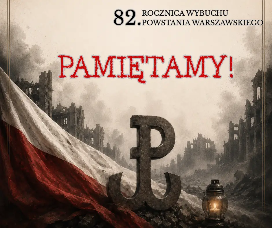 82. rocznica wybuchu Powstania Warszawskiego