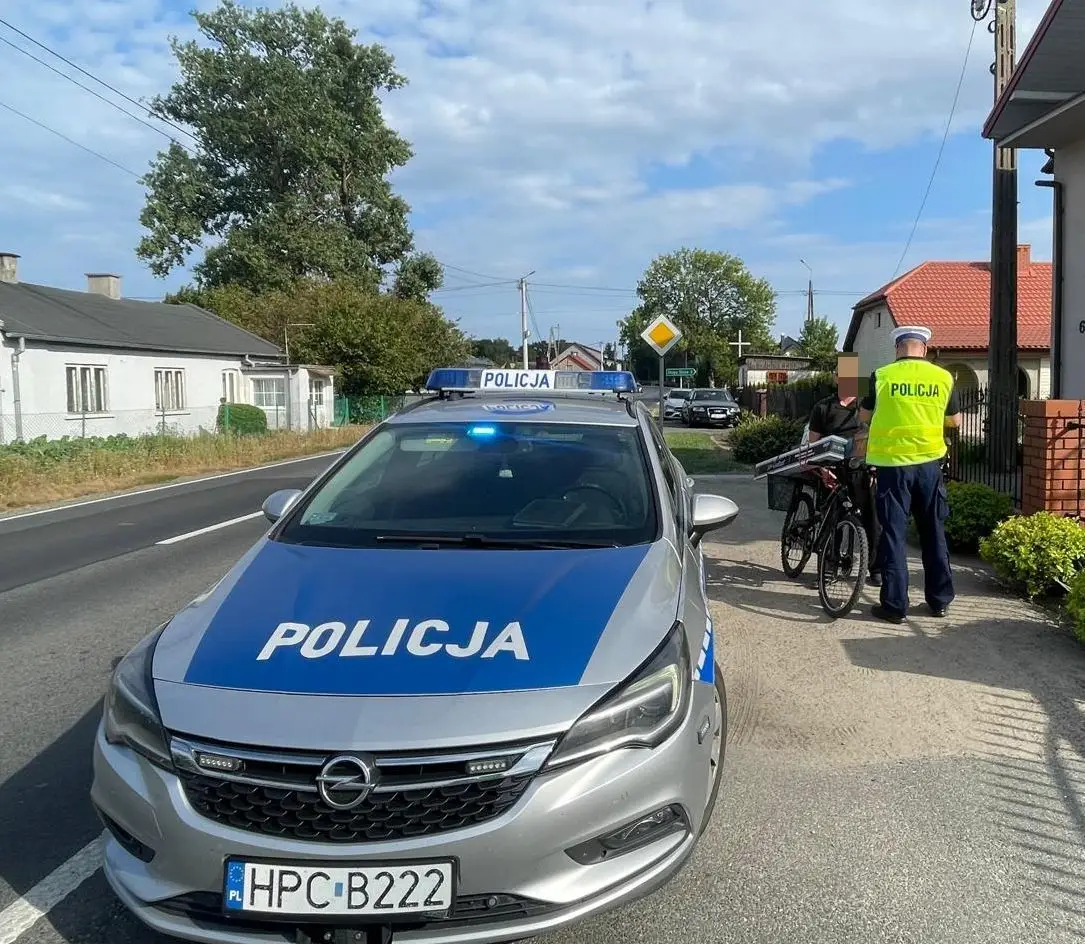 Dwaj nietrzeźwi cykliści zatrzymani przez policję