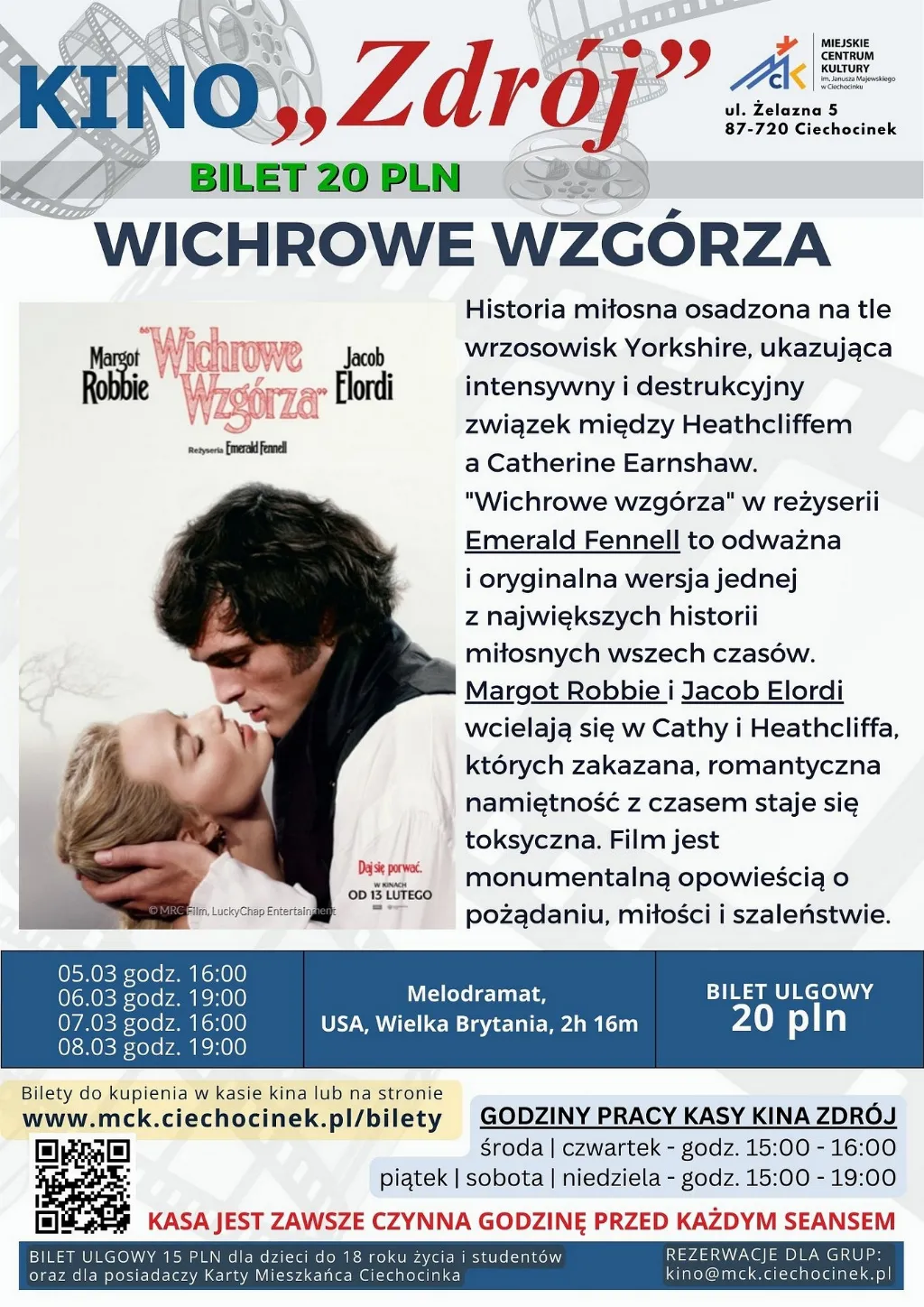 Nowa adaptacja Wichrowych Wzgórz w Kinie Zdrój