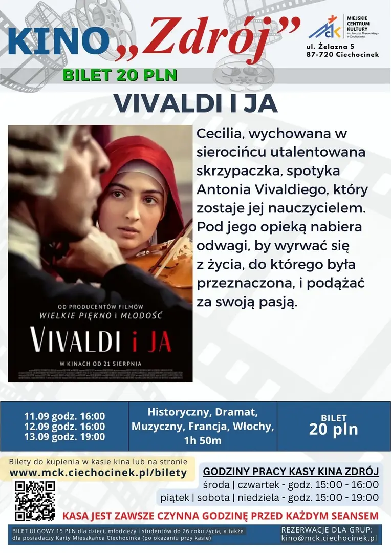 Film „Vivaldi i ja” – refleksja nad XVIII-wieczną Wenecją i muzyczną pasją