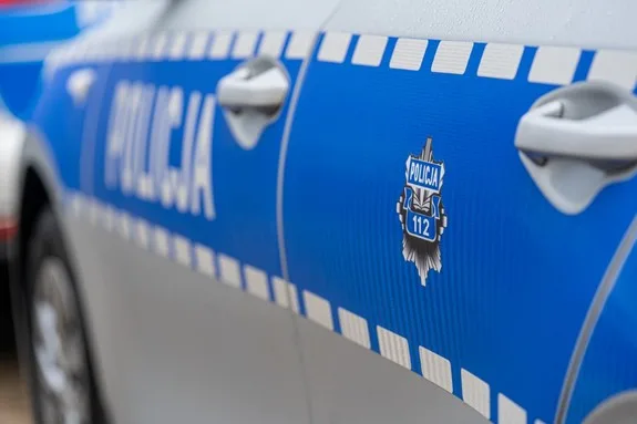 Zatrzymanie pijanego kierowcy po wypadku drogowym