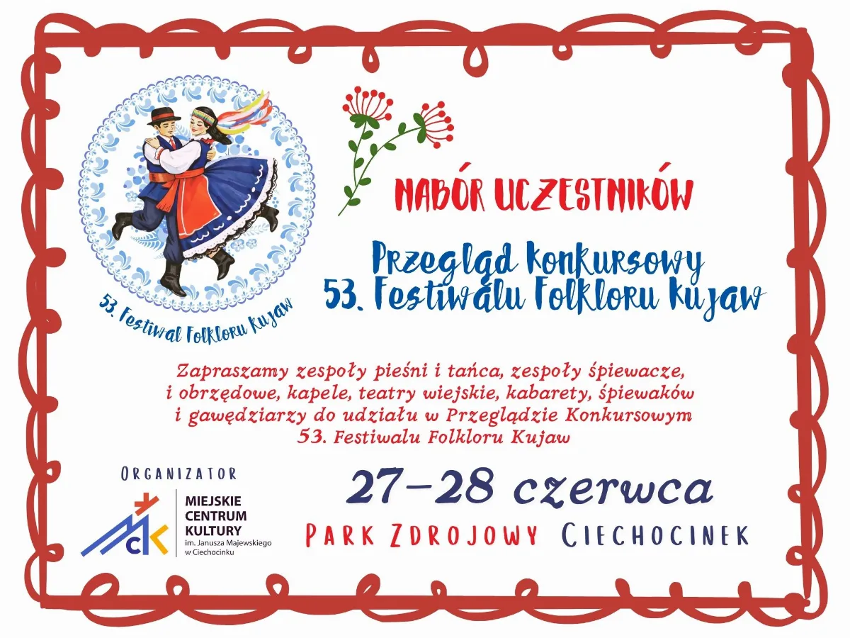 Konkursowy przegląd – nabór uczestników