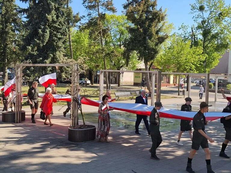 Obchody Dnia Flagi w Ciechocinku