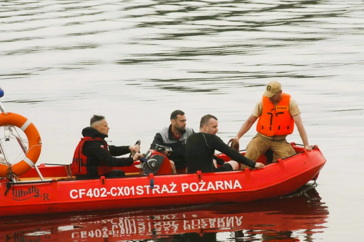 Ćwiczenia z zarządzania kryzysowego na Wiśle w Nieszawie