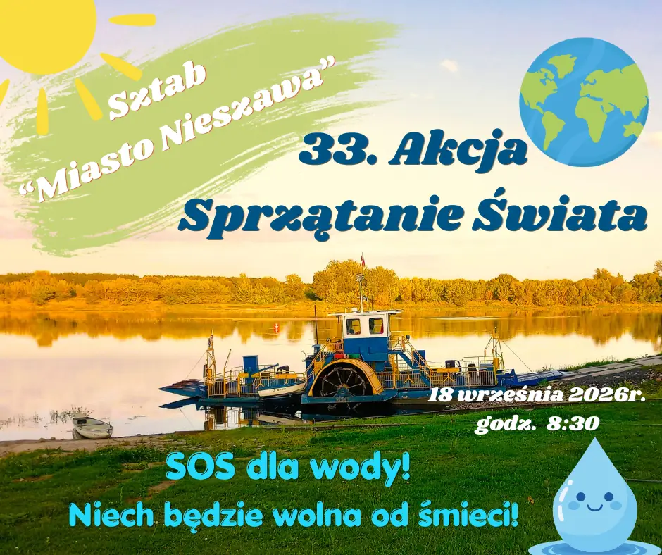 Sprzątanie Świata 2026 w Nieszawie